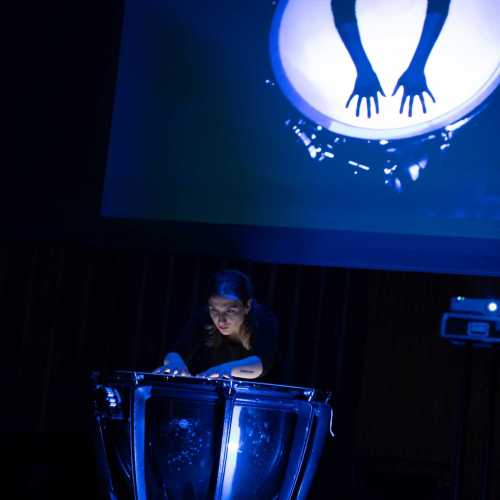 INMM Darmstadt 79. Frühjahrstagung 8.-11.4.2026 „echt“ Konzert mit Tamara Kurkiewicz (Perkussion) Werke von Rebecca Saunders, Wojtek Blecharz, Bernd Leukert, Julia Mihály