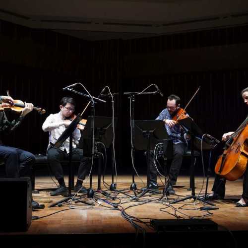 INMM Darmstadt 79. Frühjahrstagung 8.-11.4.2026 „echt“ 9.4.2026 Fabrik Quartet Federico Ceppetelli, Muzi Lyu, Jacobo Díaz Robledillo, Elena Cappelletti